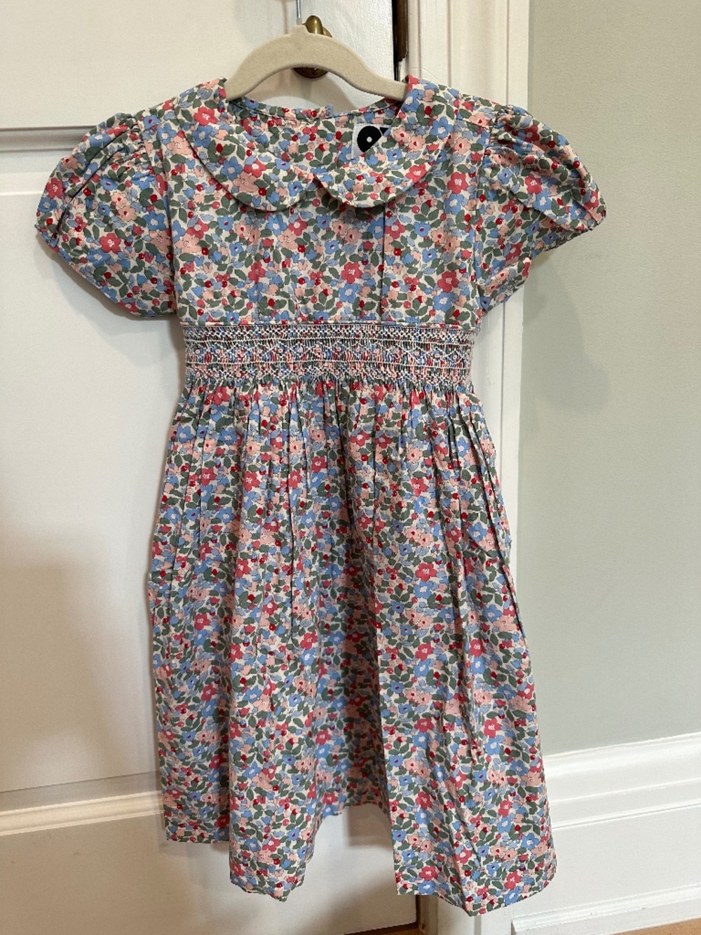 Unworn Question Everything Liberty Smocked Dress 4-5Y